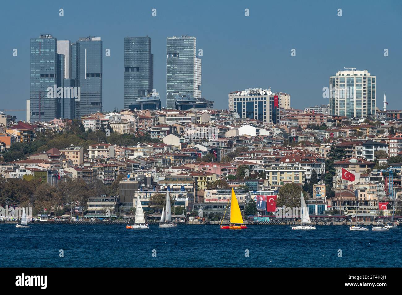 Istanbul View en Turquie Banque D'Images
