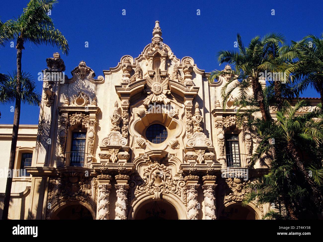 Casa del Prado, Balboa Park, San Diego, Californie Banque D'Images