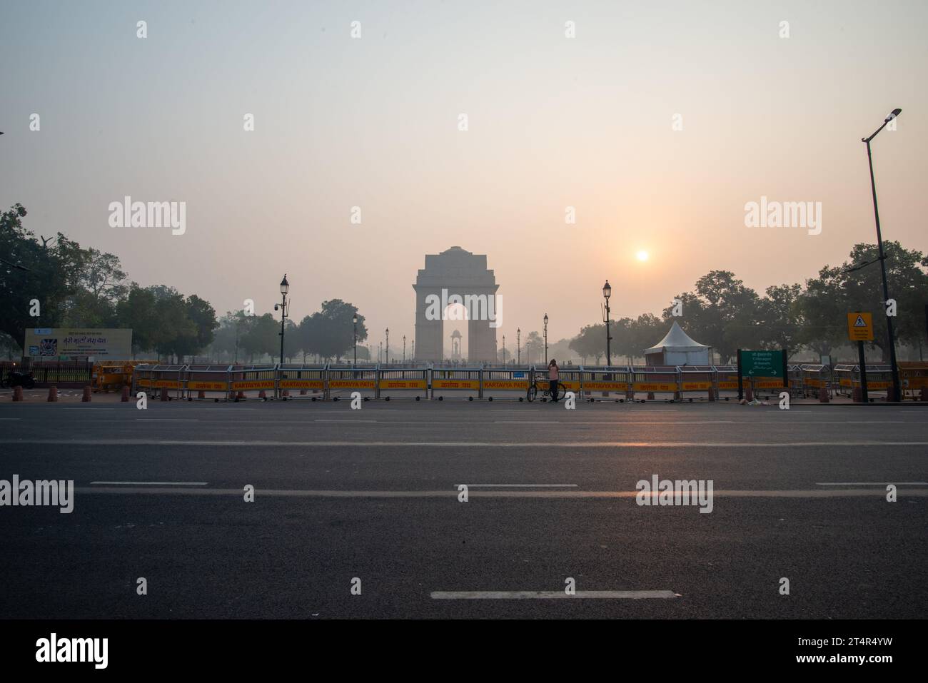 Delhi Temperature Inversion Temperature inversions Banque de photographies et d’images à haute ...