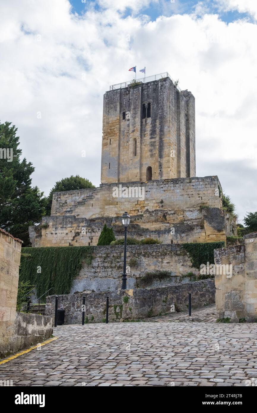 Le joli village de Saint Emilion à Bordeaux, France Banque D'Images