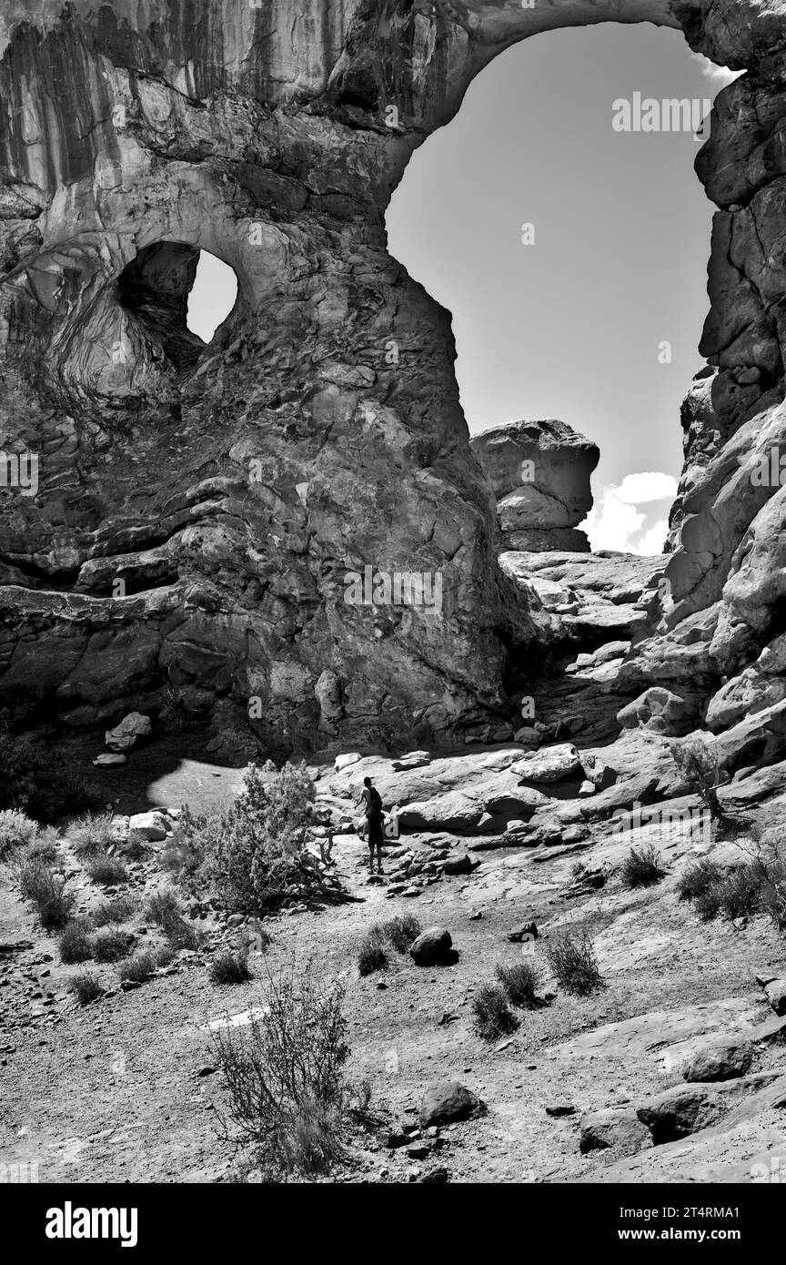 Arches National Park, Utah Banque D'Images