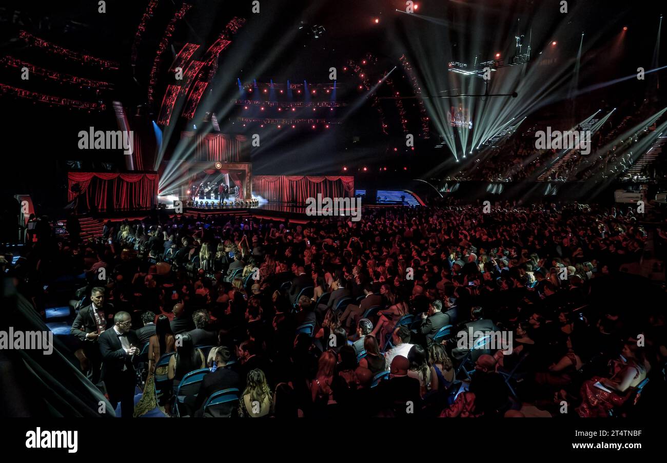 Cérémonie du Latin Grammy Award Banque D'Images
