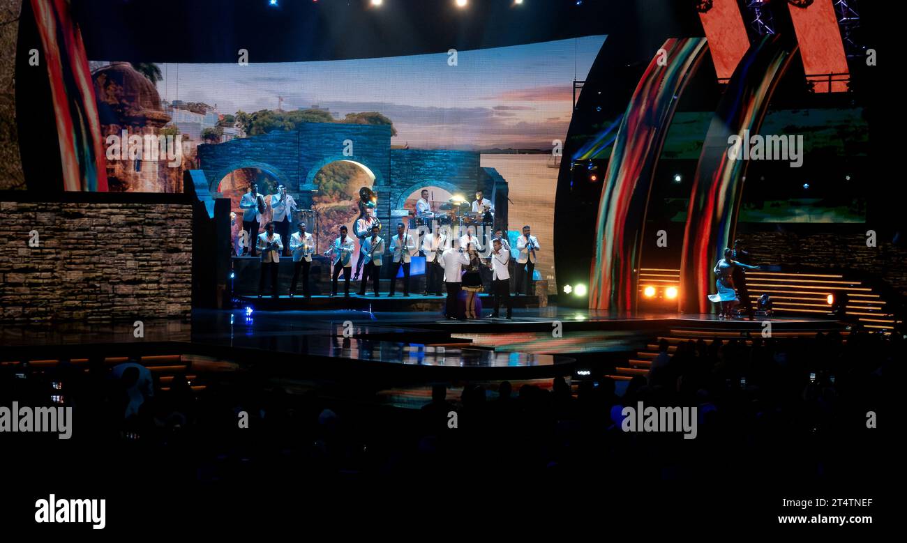 Cérémonie du Latin Grammy Award Banque D'Images