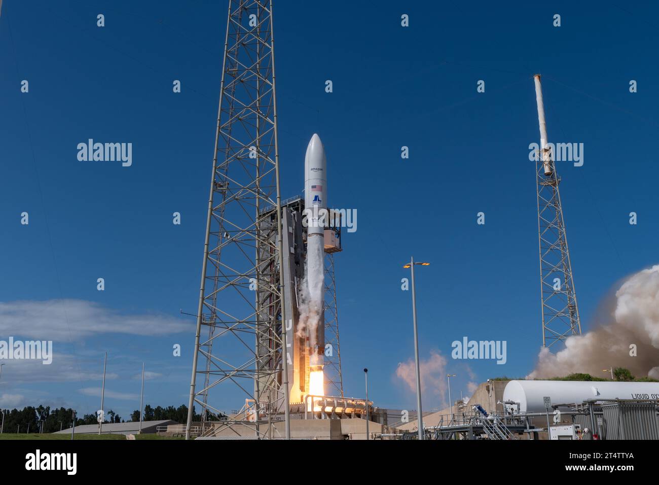 ULA Atlas V lancement des satellites Internet Amazon Kuiper Banque D'Images