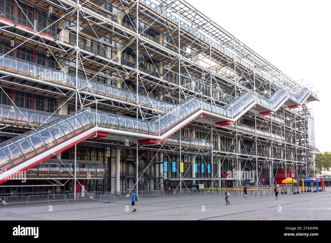 Le Centre Pompidou Musée, place Georges Pompidou, Beaubourg, Paris, Île-de-France, France Banque D'Images