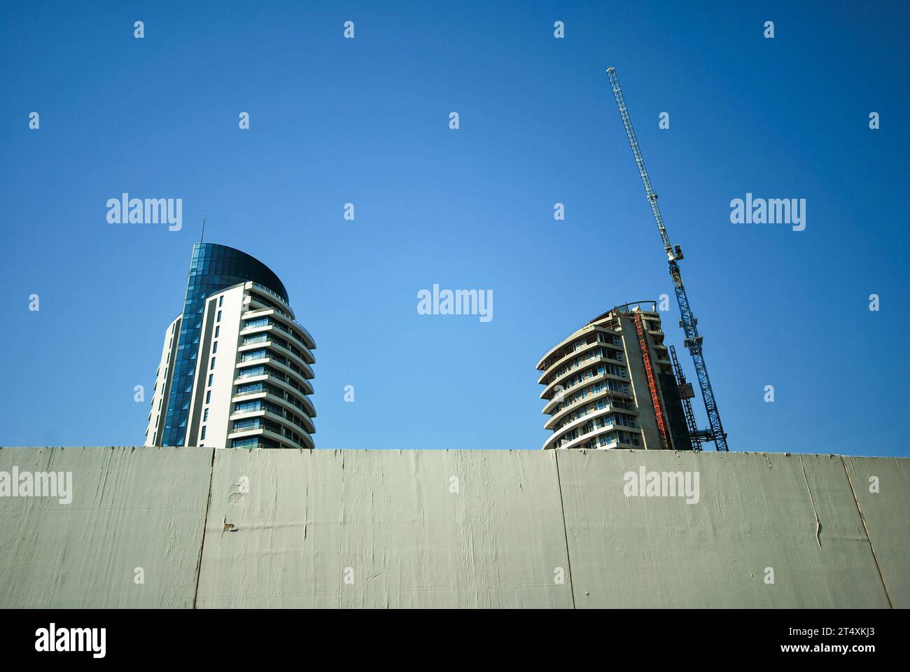 Construction 2009, Umhlanga, KwaZulu-Natal. Banque D'Images