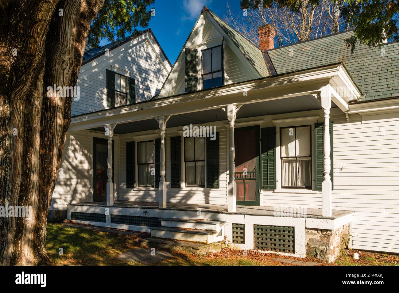 Calvin Coolidge Homestead Calvin Coolidge Homestead District   Plymouth, Vermont, États-Unis Banque D'Images