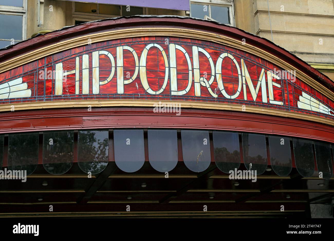 Le théâtre Hippodrome, Bristol. Banque D'Images