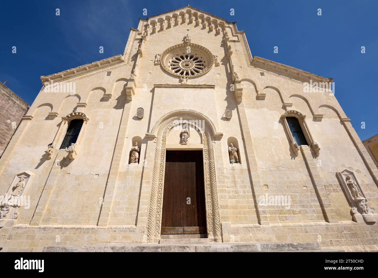 Cathédrale, Matera, Basilicate, Italie Banque D'Images