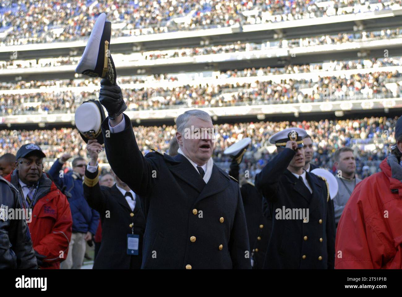 108e match annuel de football Armée vs Navy, Baltimore, Black Knights of Army, Californie, Cheerleaders, chef des opérations navales, football, invitation, six dernières batailles de l'Armée Navy, stade M&T Bank, Maryland, Midshipmen, Navy, bande marine, Navy Quarter Back, ligne offensive, passe, bol Poinsettia, protection maximale, san diego, score de 38-3, U.S. Naval Academy, USNA Banque D'Images