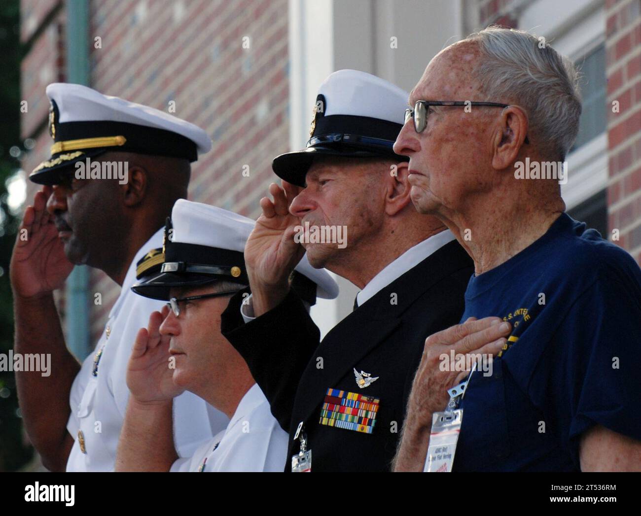 Bataille de Midway, Centre pour la domination de l'information, CID, commémoration, Floride, Pensacola, photo de la marine américaine, anciens combattants, Seconde Guerre mondiale Banque D'Images