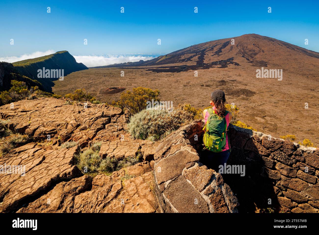 L'enceinte du volcan Piton de la Fournaise, SainteRose, SaintPhilippe