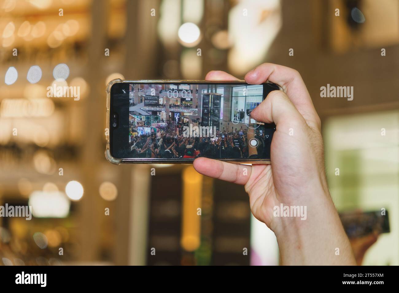 Oscar Winner Tan Sri Datuk Michelle Yeoh à l'événement de retour au pavillon Kuala Lumpur Banque D'Images