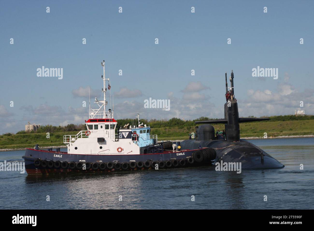 Sous-marin à missil guidé, sous-marin, USS Georgia (SSGN 729) Banque D'Images