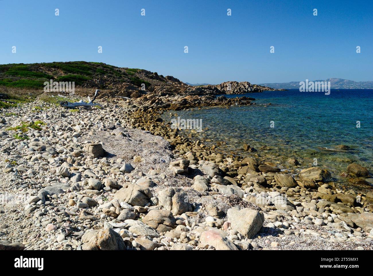 La côte de Golfo Aranci Banque D'Images