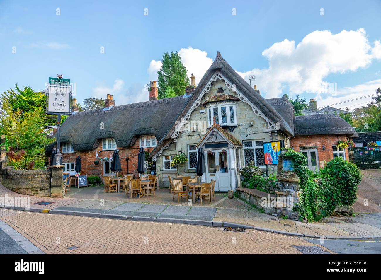 Beaux bâtiments en chaume Banque D'Images