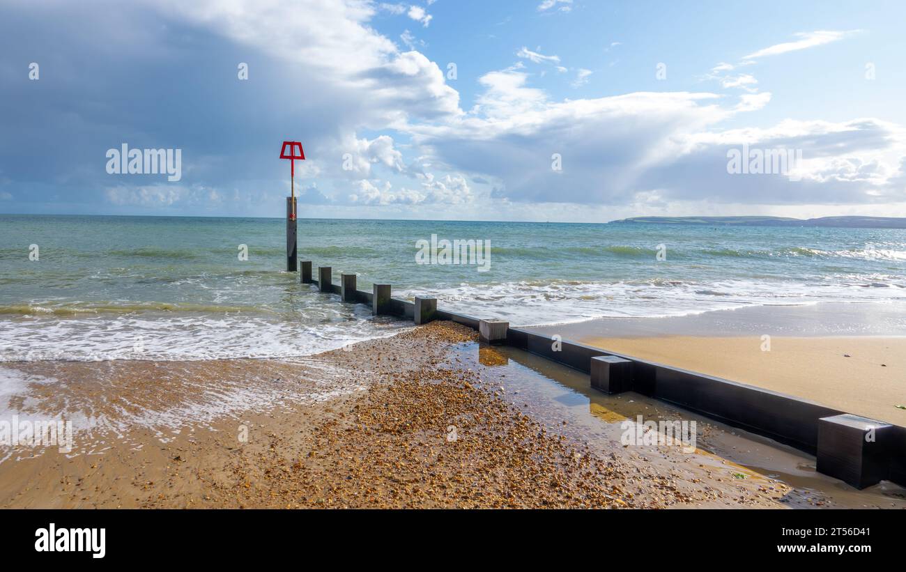 Photos de plage de Bournemouth Banque D'Images