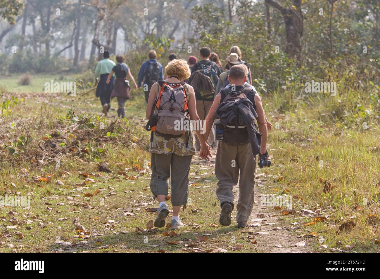 Parc de Chitwan Banque D'Images