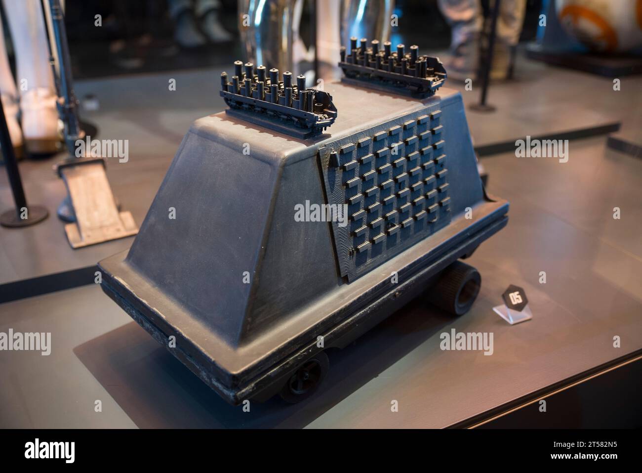 Accessoire MSE Mouse Droid de la série originale de Star Wars Banque D'Images