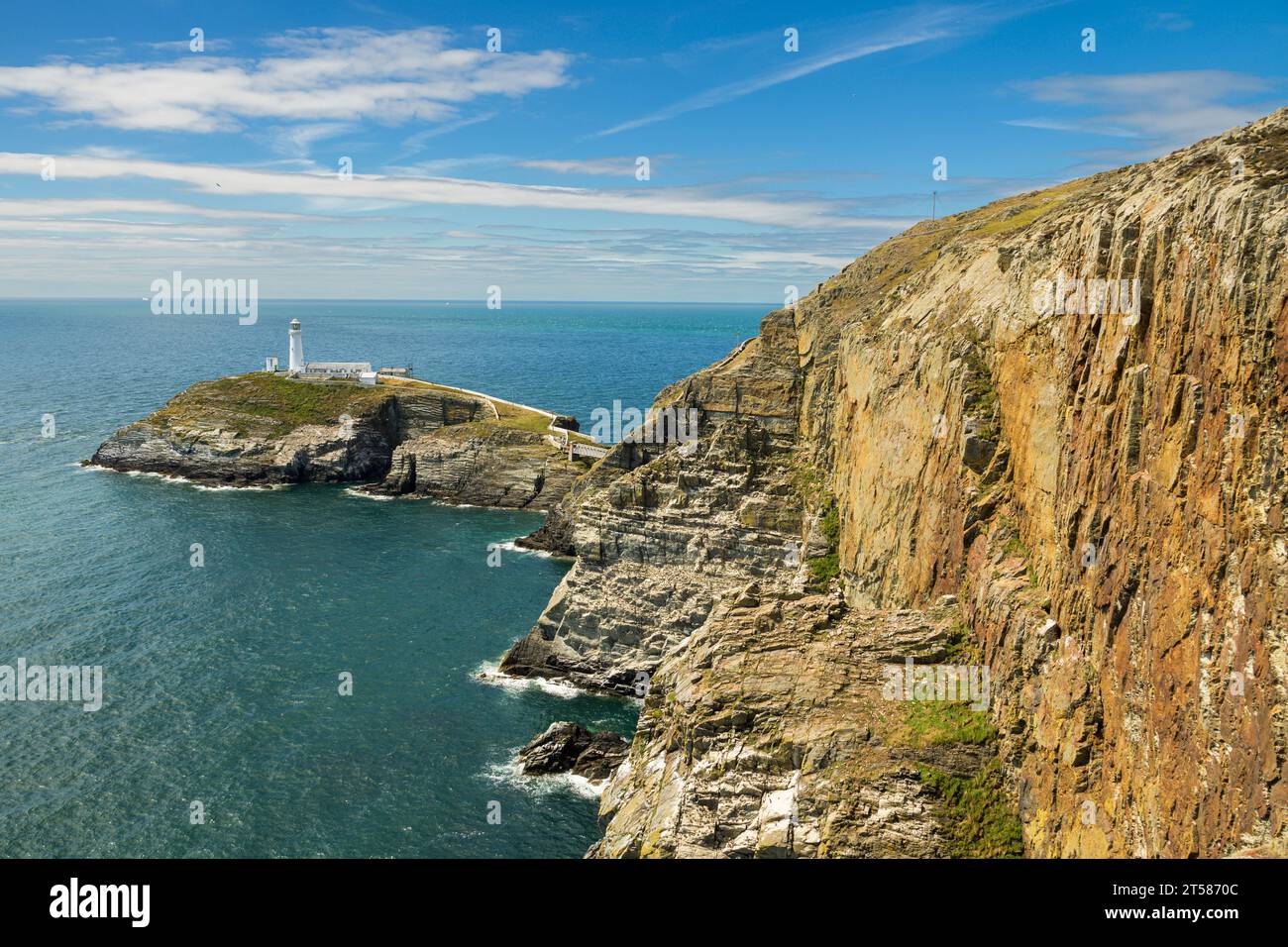 South Stack Holyhead 04-07-22 Banque D'Images