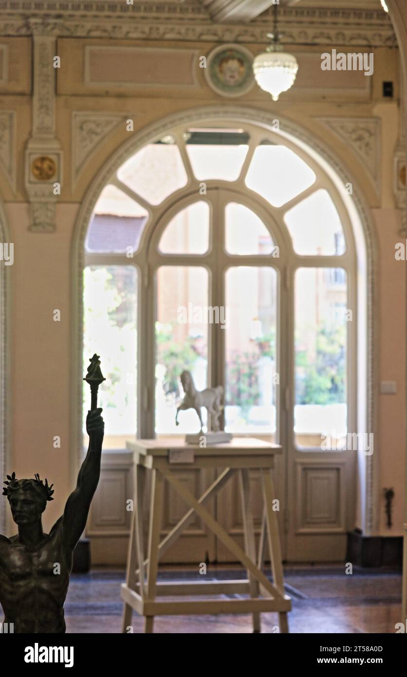 Musée de la Maison Hendrik Christian Andersen - Villino Andersen à Rome Banque D'Images