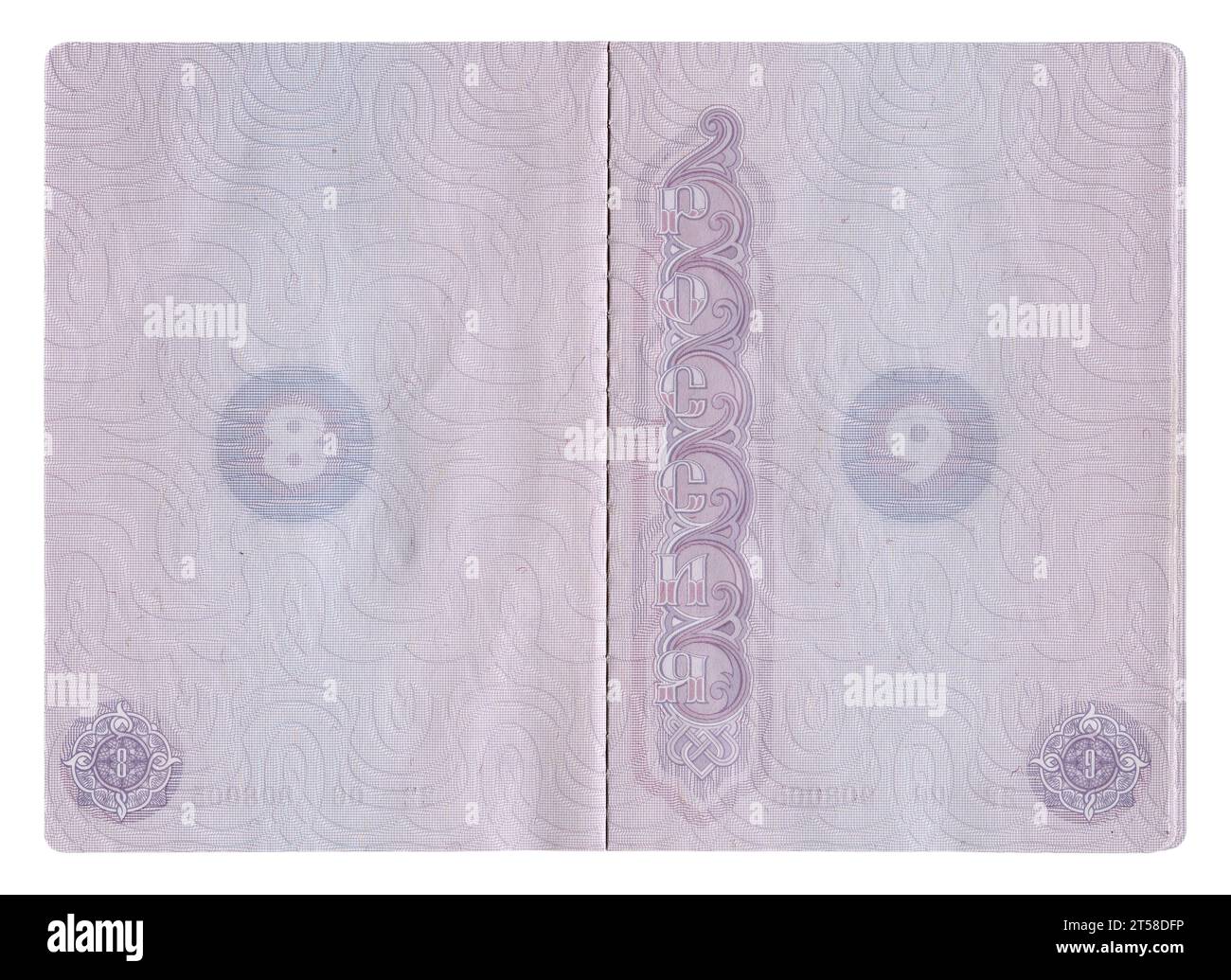 Pages de passeport Banque de photographies et d’images à haute