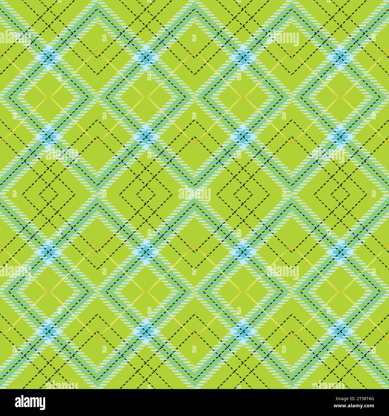 motif continu dans le vecteur tartan de tissu Illustration de Vecteur