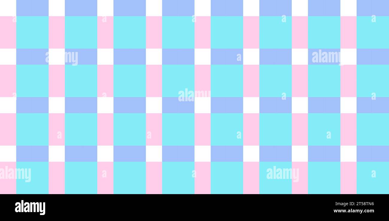 Motif Vichy Seamless dans des couleurs pastel pour poupée rose. Gingham design anniversaire, décoration textile de vacances de Pâques. Vector Check Plaid patterns for Illustration de Vecteur Motif Vichy Seamless dans des couleurs pastel pour poupée rose. Gingham design anniversaire, décoration textile de vacances de Pâques. Vector Check Plaid patterns for Illustration de Vecteur