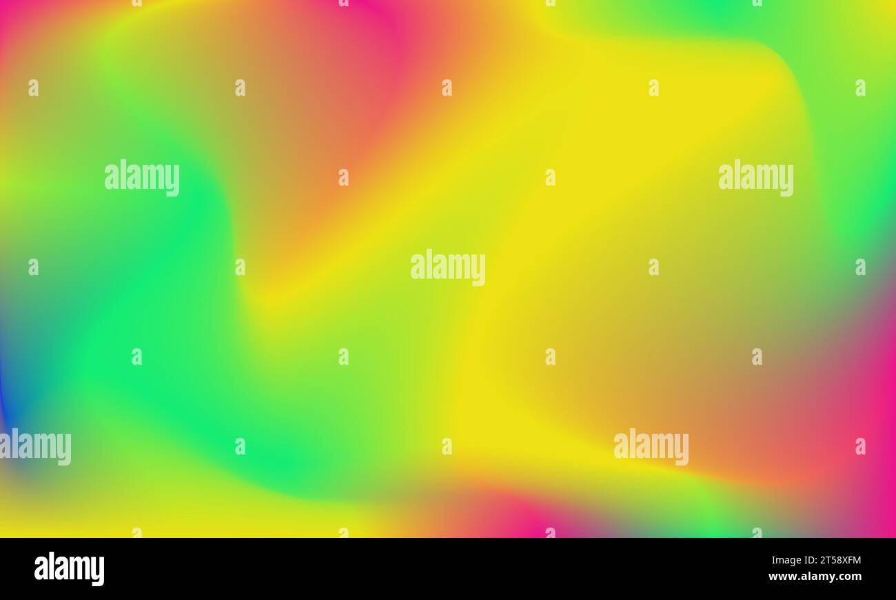 Le fond abstrait dégradé lumineux et ne se fond pas avec d'autres couleurs. symbolise la disharmonie même des couleurs utilisées Illustration de Vecteur