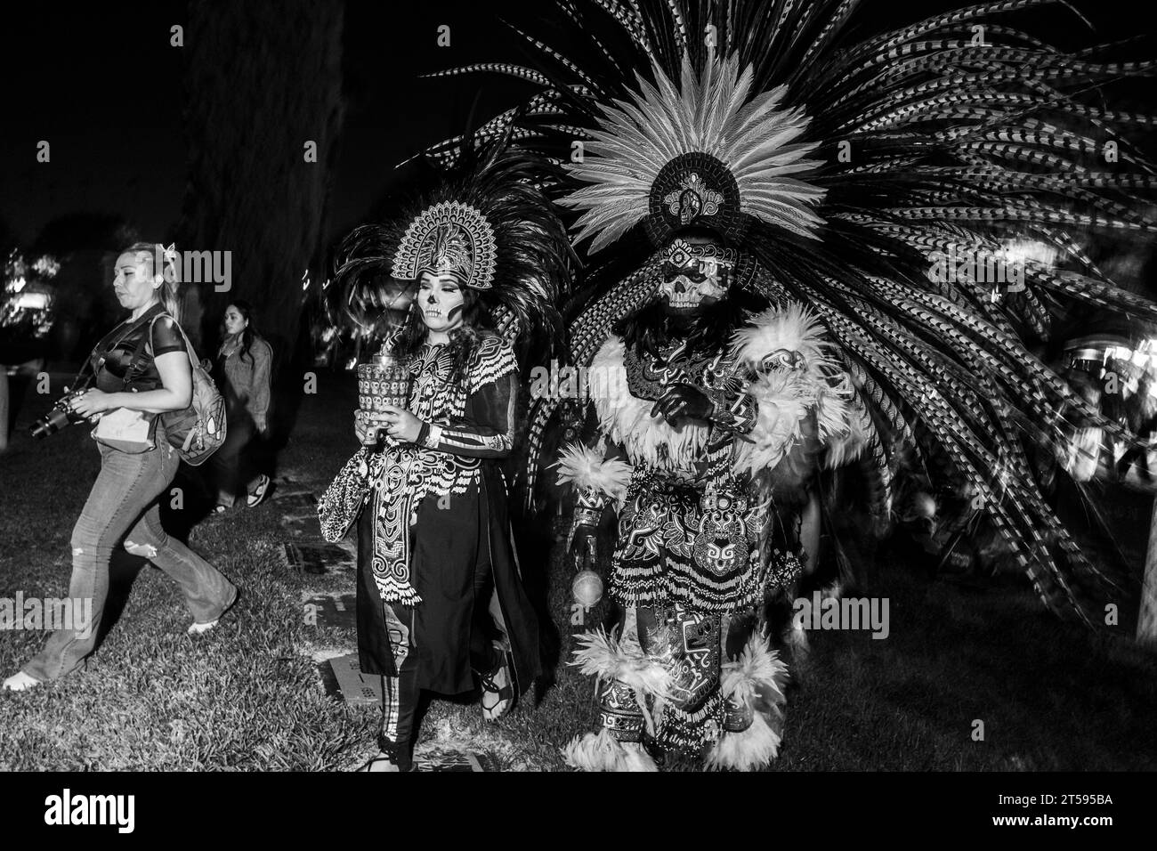 Day of the Dead, Dia de Los Muertos, Hollywood Forever Cemetery, 10-28-2023. Banque D'Images