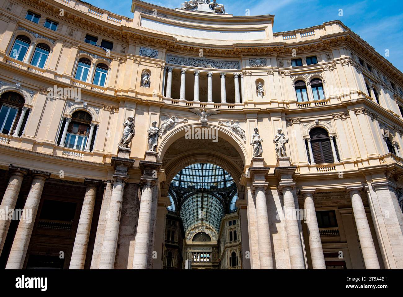 Galleria Umberto I - Naples - Italie Banque D'Images