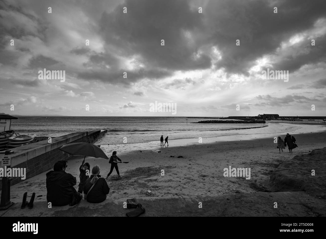 Lyme Regis Peral du Dorset Côte jurassique du Dorset Banque D'Images