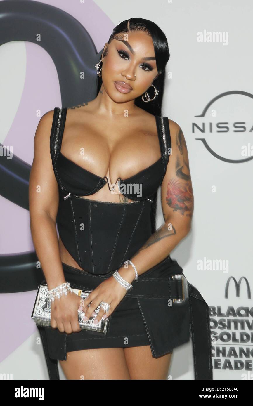 BET Hip Hop Awards 2023 a eu lieu au Cobb Energy Performing Arts Centre avec : Ari Fletcher où : Atlanta, Géorgie, États-Unis quand : 03 Oct 2023 Credit : Derrick Salters/WENN Banque D'Images