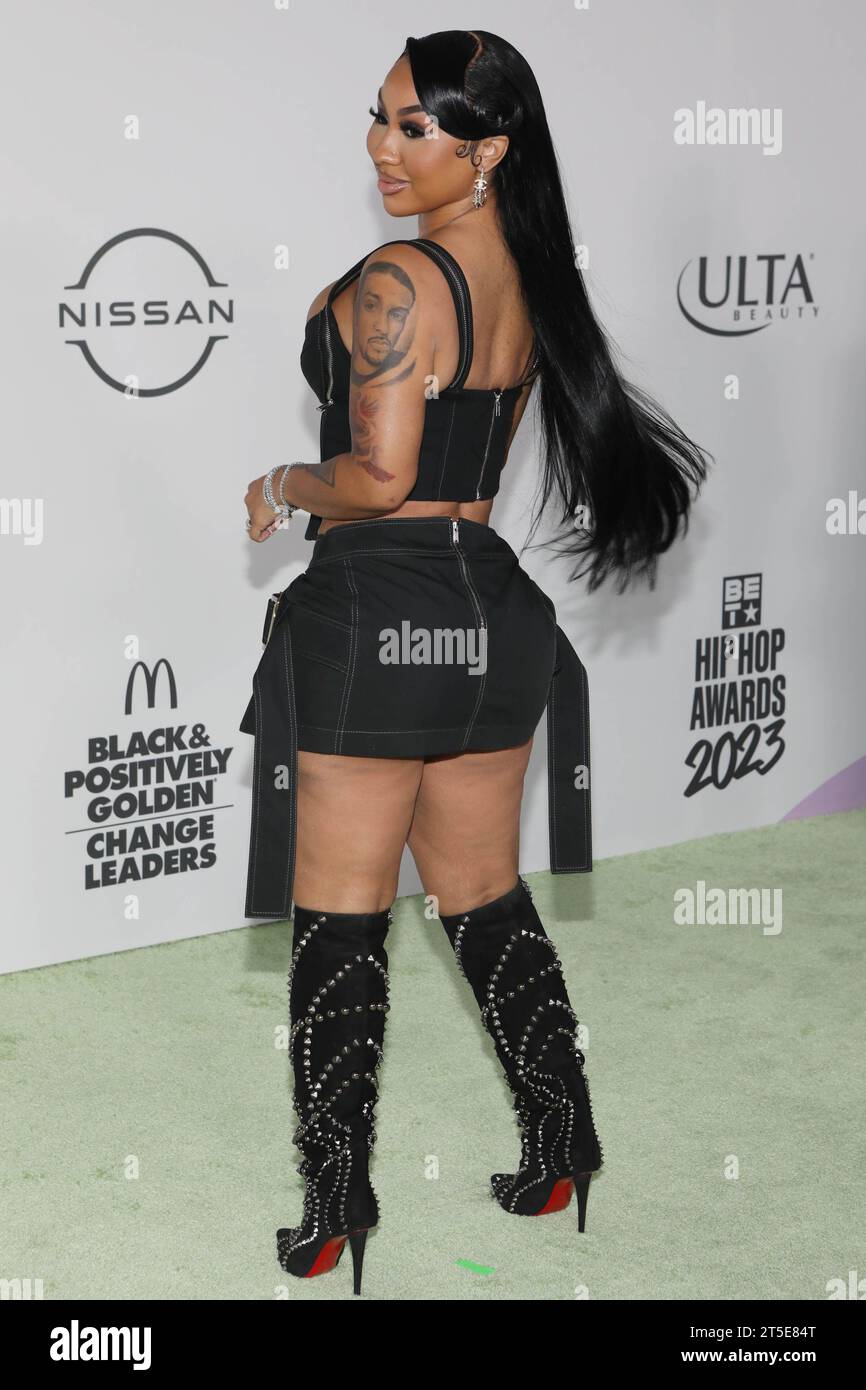 BET Hip Hop Awards 2023 a eu lieu au Cobb Energy Performing Arts Centre avec : Ari Fletcher où : Atlanta, Géorgie, États-Unis quand : 03 Oct 2023 Credit : Derrick Salters/WENN Banque D'Images