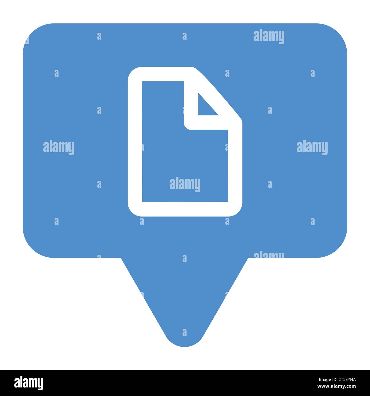 icône plate de conversation Illustration de Vecteur