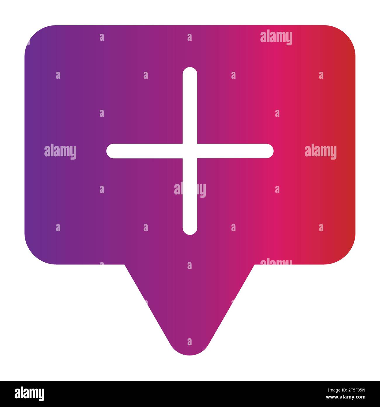 icône de conversation gradient Illustration de Vecteur