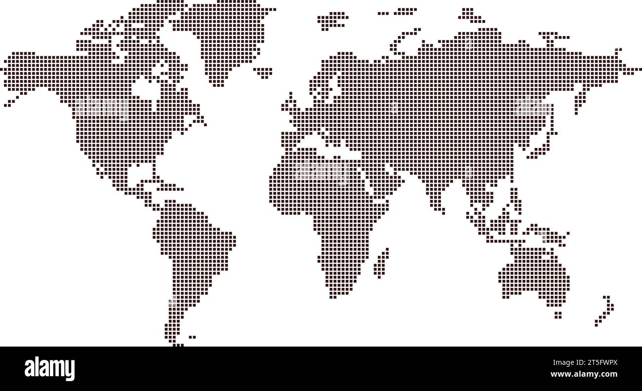 Fond des continents du monde en vecteur libre Illustration de Vecteur