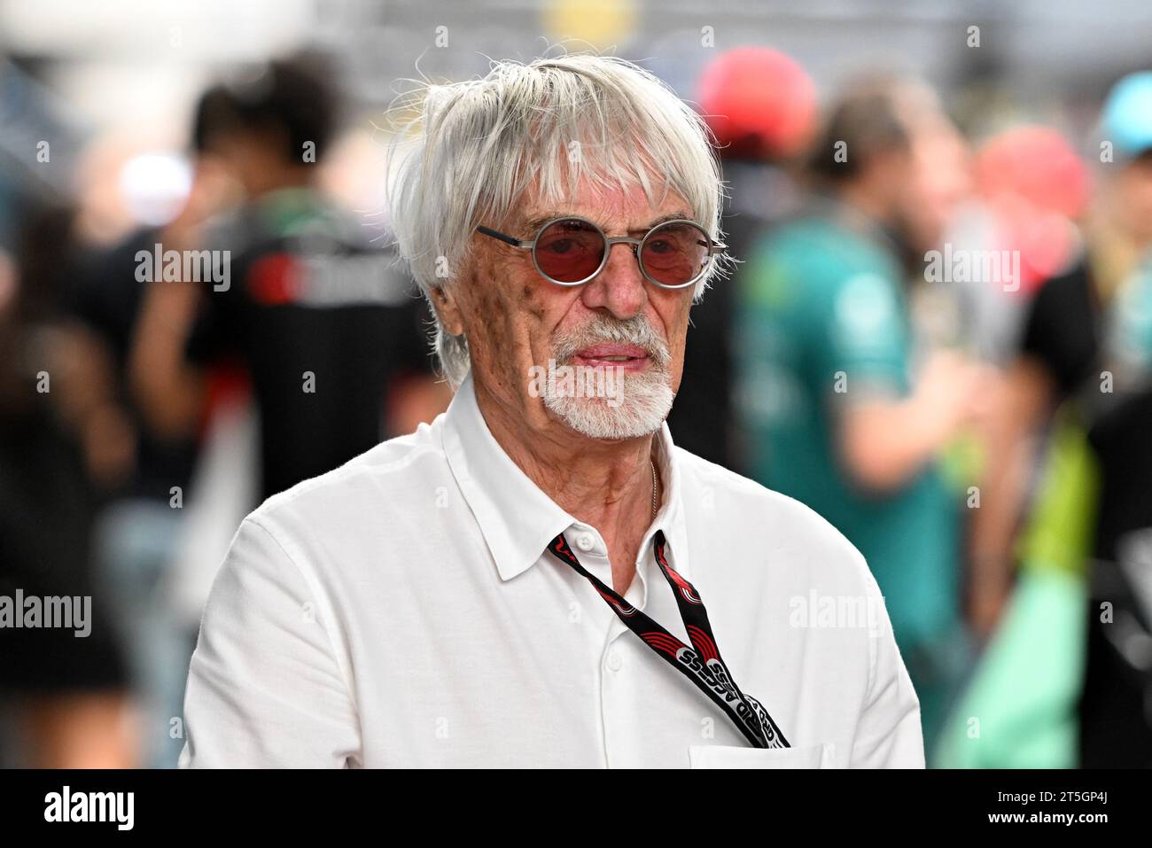 Sao Paulo, Brésil. 05 novembre 2023. Bernie Ecclestone (GBR). 05.11.2023. Formula 1 World Championship, Rd 21, Brazilian Grand Prix, Sao Paulo, Brésil, jour de la course. Le crédit photo doit se lire : XPB/Press Association Images. Crédit : XPB Images Ltd/Alamy Live News Banque D'Images