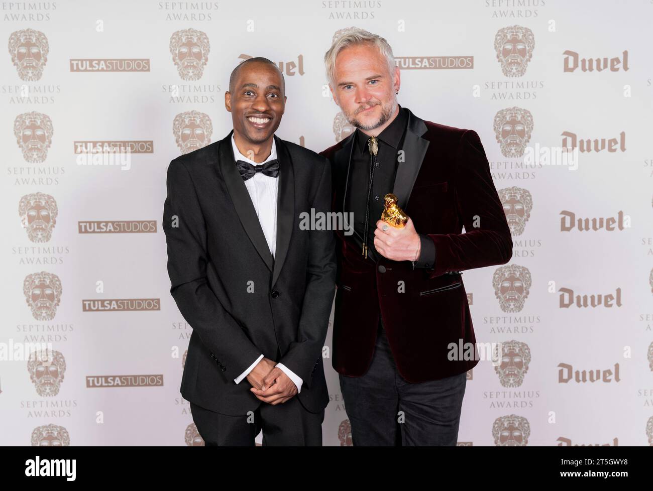 Oliver Lansley - Jan-Willem breure - Septimius Awards 2022 Red Carpet Banque D'Images
