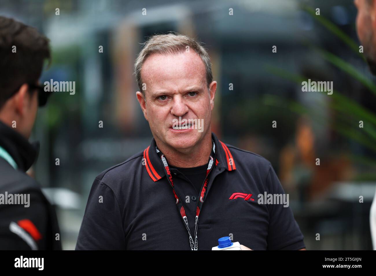 Sao Paulo, Brésil. 05 novembre 2023. Rubens Barrichello (SOUTIEN-GORGE). Championnat du monde de Formule 1, Rd 21, Grand Prix du Brésil, dimanche 5 novembre 2023. Sao Paulo, Brésil. Crédit : James Moy/Alamy Live News Banque D'Images
