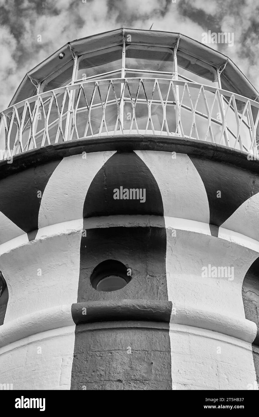 Le phare de Hornby, marque l'entrée sud de Port Jackson (port de Sydney) et a été en usage continu depuis les années 1840 Banque D'Images