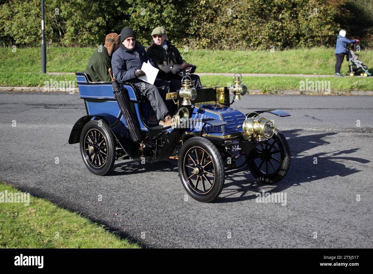 1902 Benz participe à la course automobile de 2023 de Londres à Brighton Banque D'Images