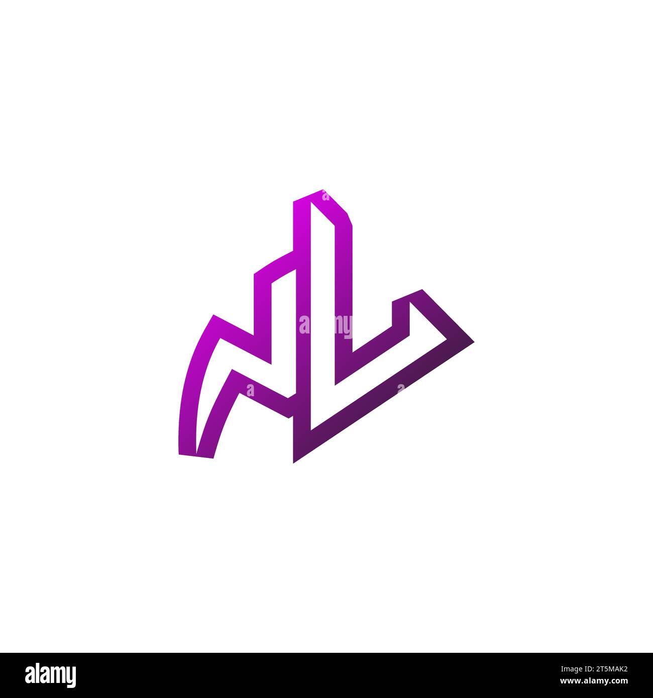 Logo nu Premium initial eSport et concept de conception de jeu Illustration de Vecteur