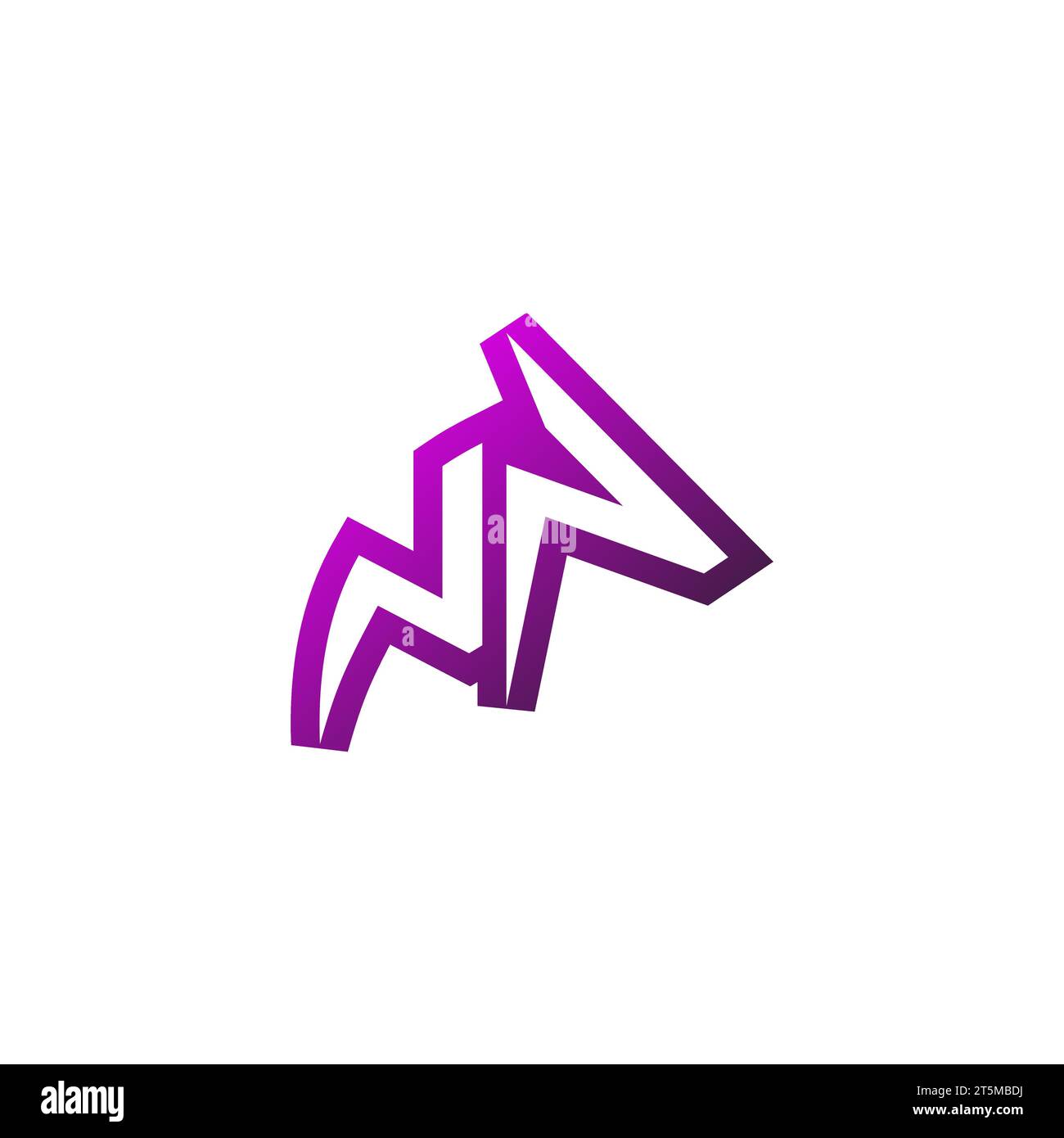 Logo NN Premium logo initial eSport et concept de conception de jeu Illustration de Vecteur