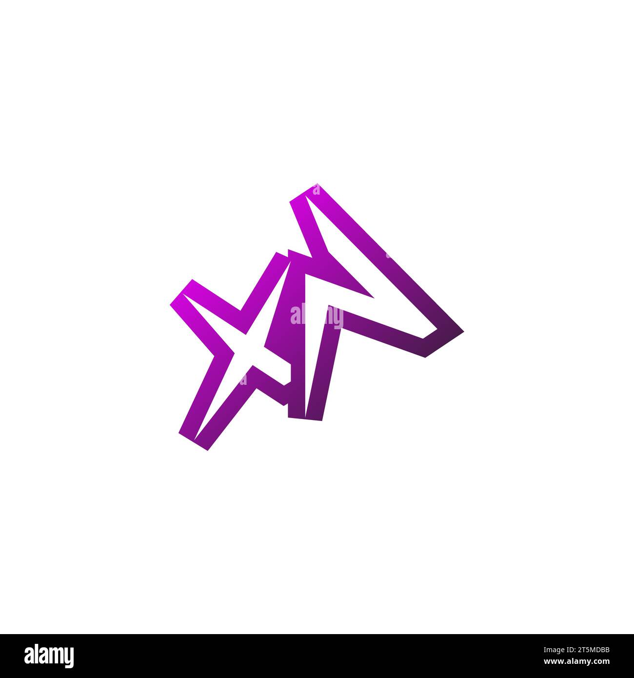 Logo XN Premium logo initial eSport et concept de conception de jeu Illustration de Vecteur
