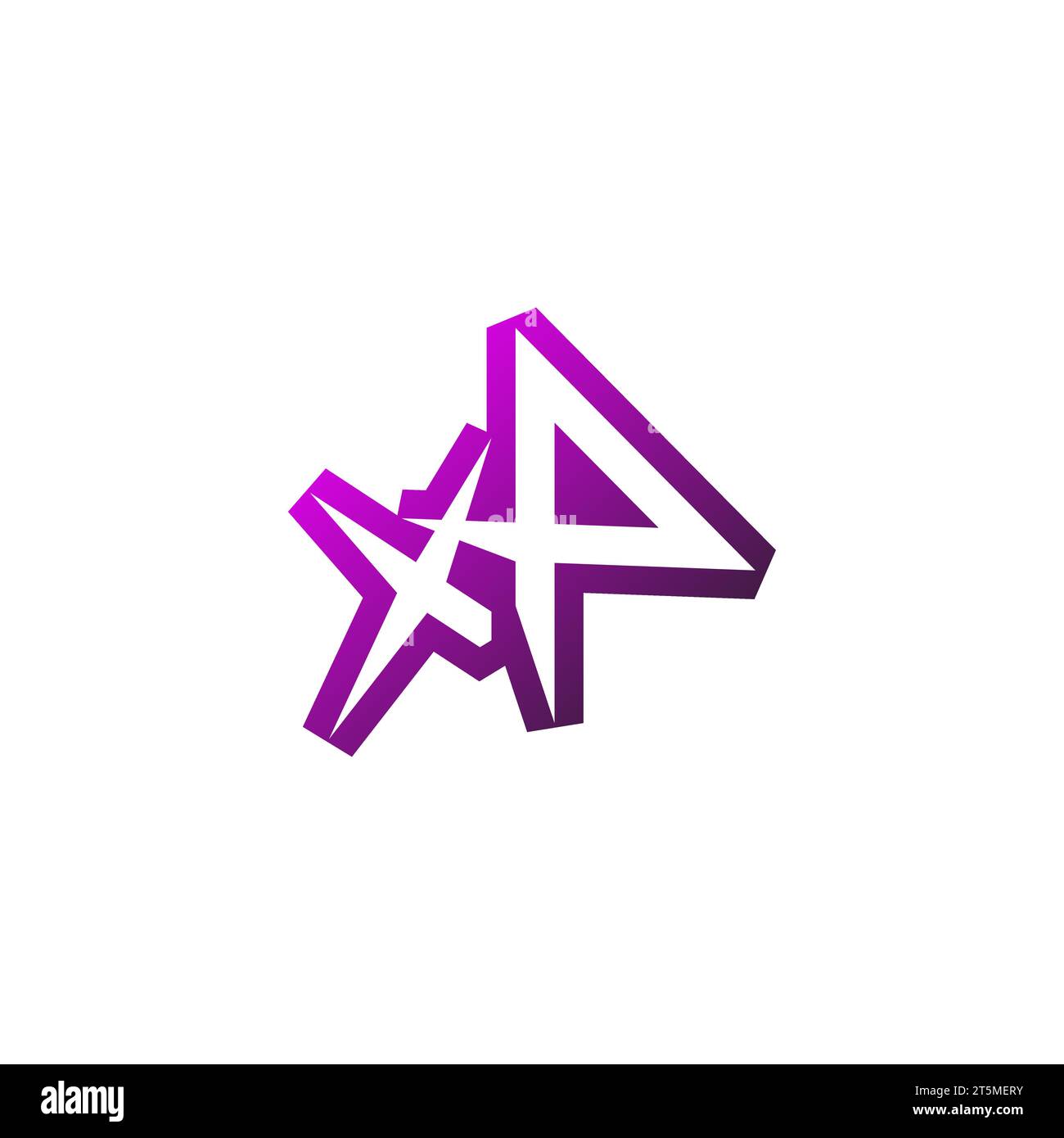 Logo XP Premium logo initial eSport et concept de conception de jeu Illustration de Vecteur