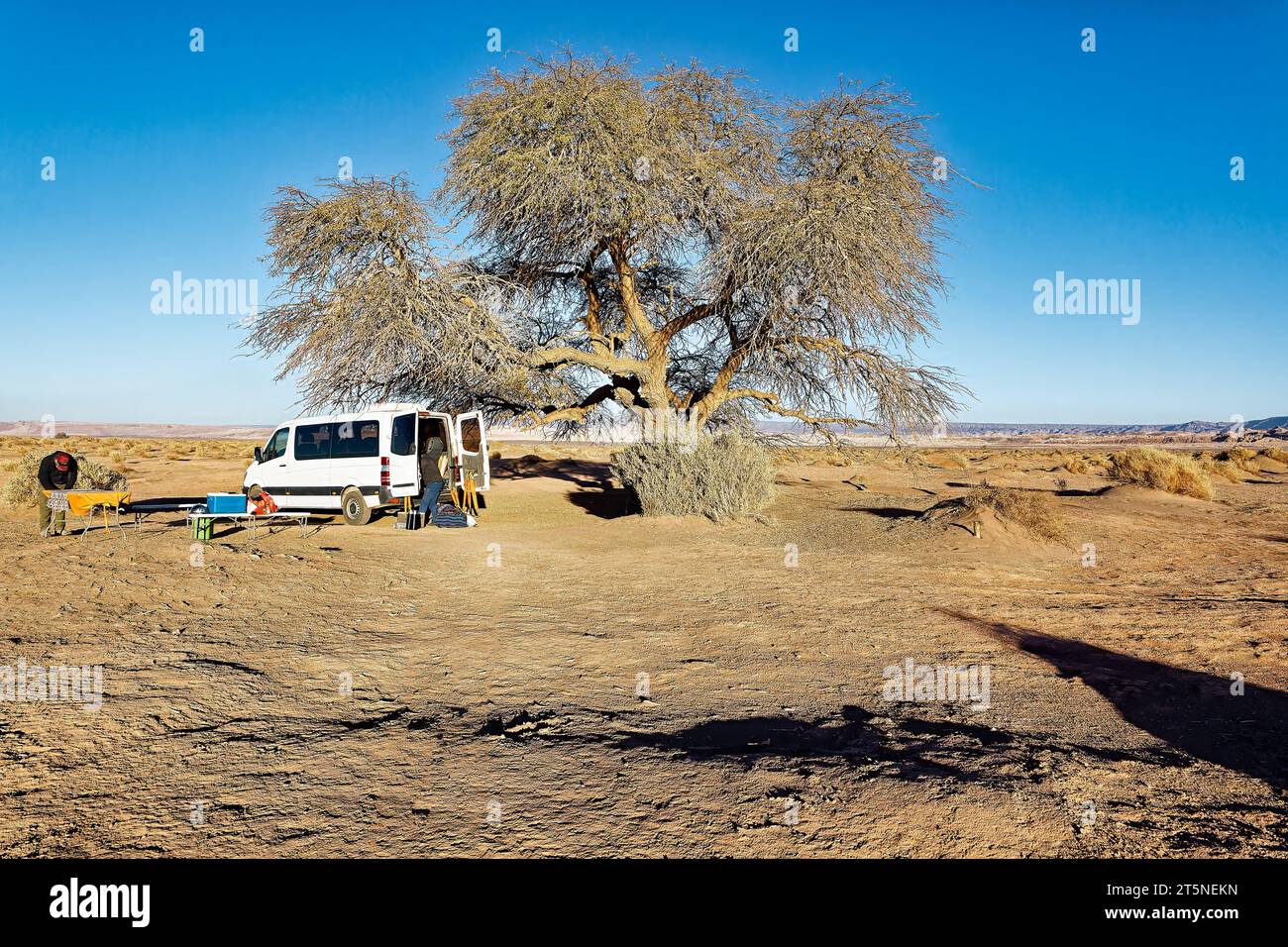 Paysages lunaires du désert d'Atacama - Chili - San Pedro de Atacama Banque D'Images