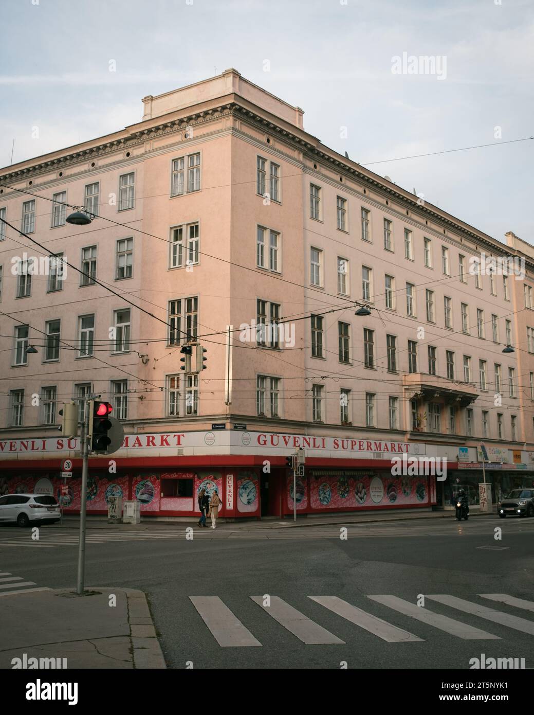 Güvenli Supermarkt à Landstraße, Vienne, Autriche Banque D'Images