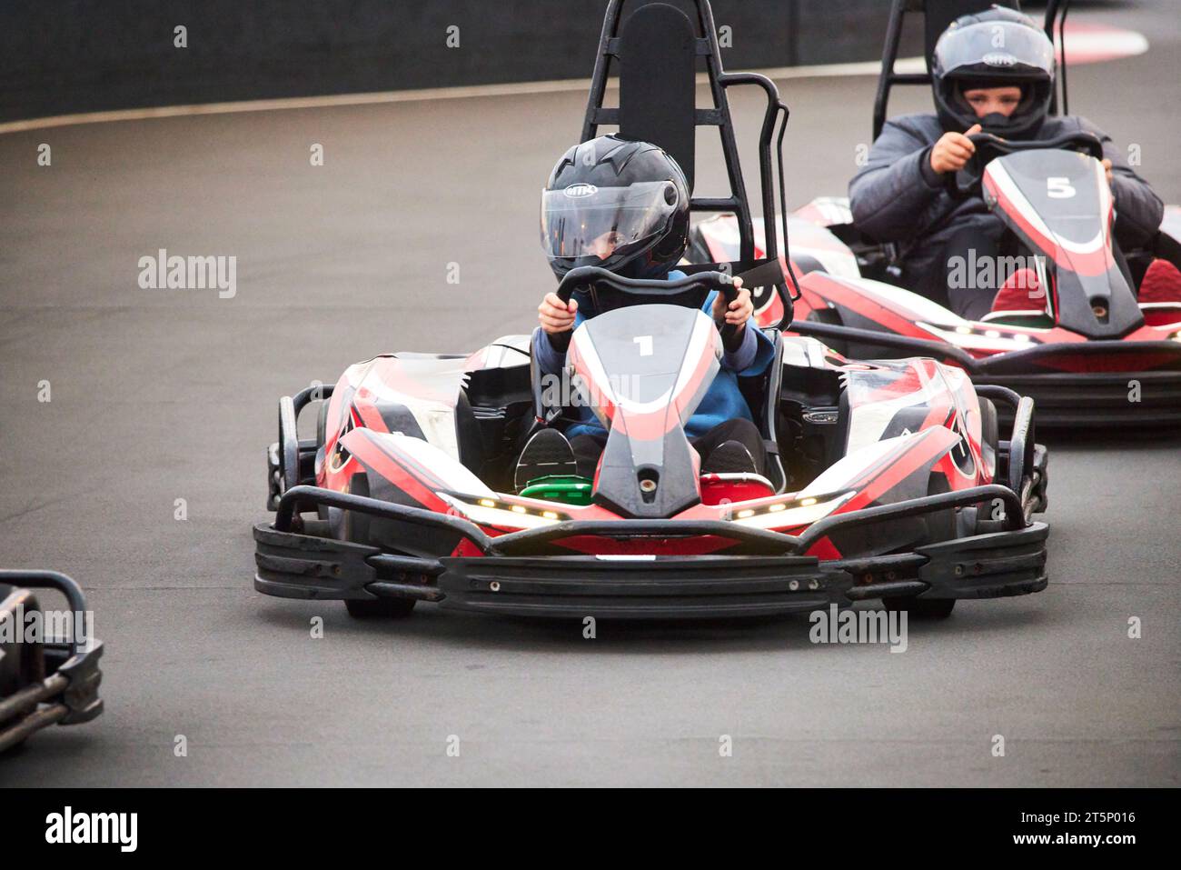 Navire de croisière Norwegian Bliss pour Norwegian Cruise Line, circuit de course de speedway Banque D'Images