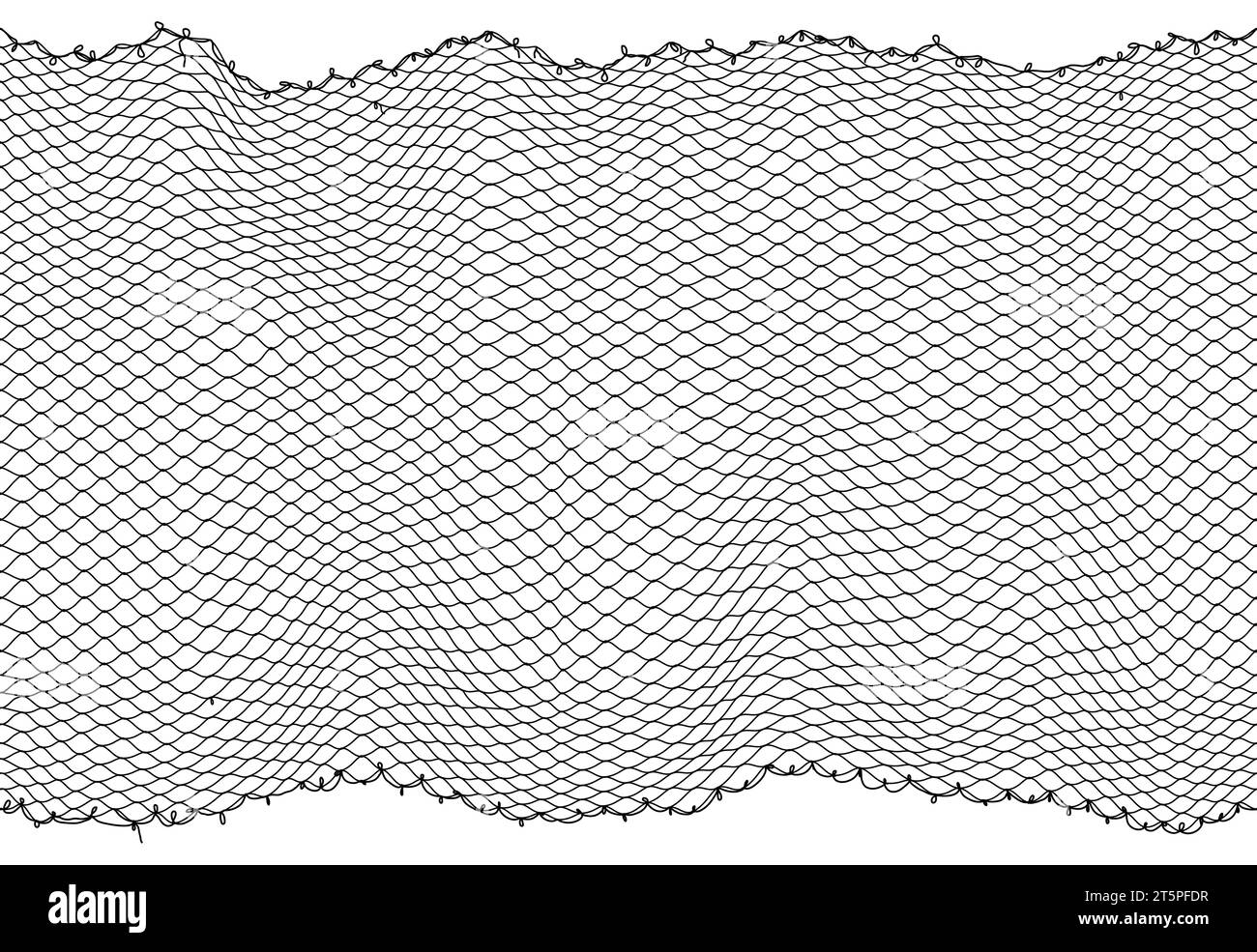 Fond de filet de poisson ou motif de filet de poisson avec texture de corde de pêche, vecteur de mer ou grille d'océan. Tissu de filet de pêche de lignes, pêcheur ou chasse capture soigné ou fond de motif de treillis de maille marine Illustration de Vecteur